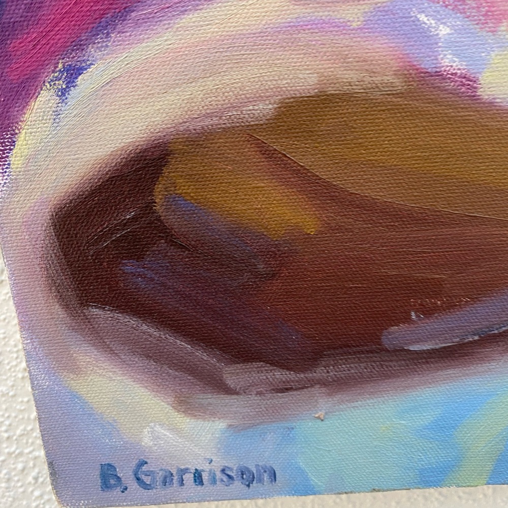 PAINTING OF WOMAN Size 20 x16 Inches - Picture 2 of 4